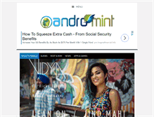 Tablet Screenshot of andromint.com